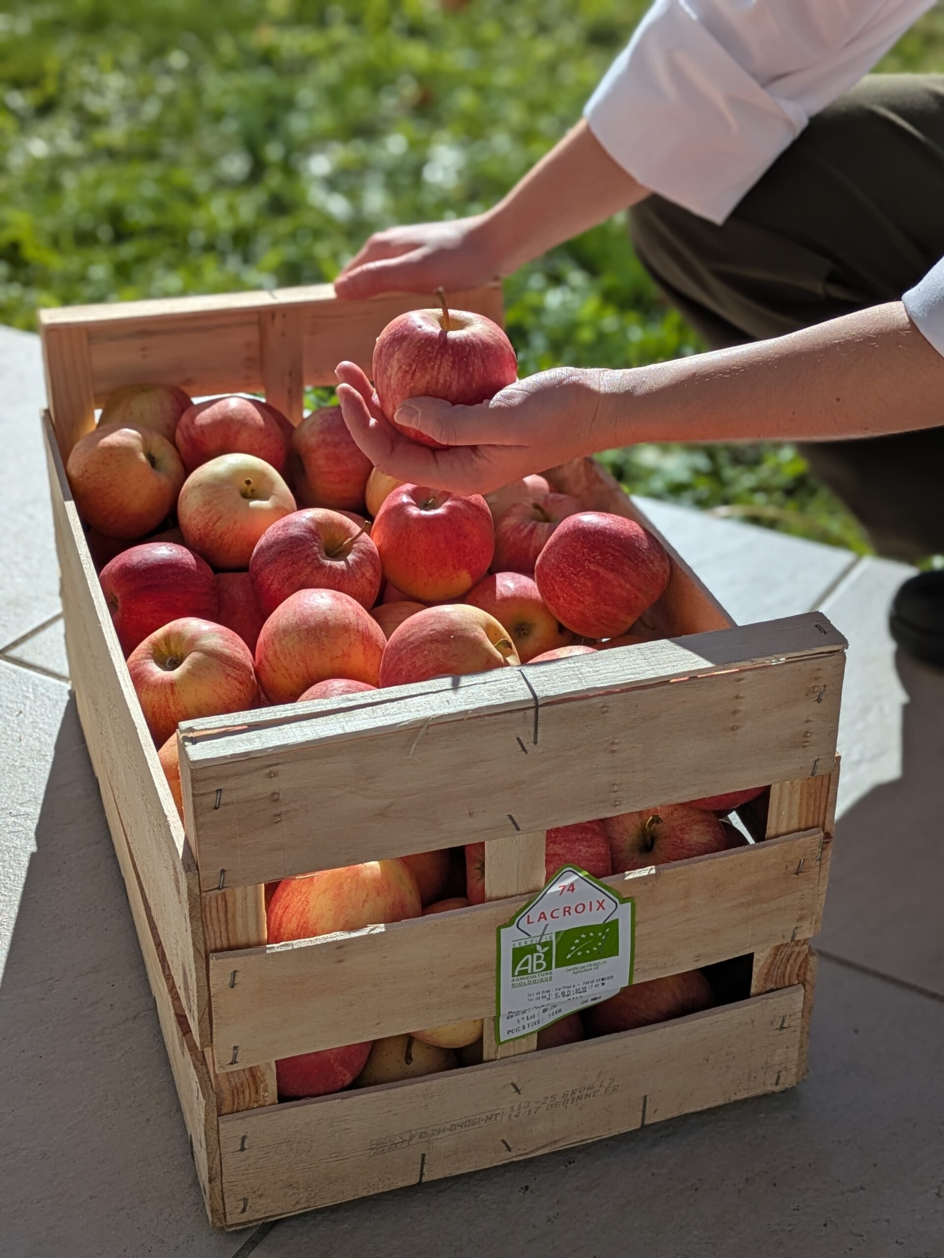 pommes lacroix cercier fruits saison pâtisserie annecy savoie