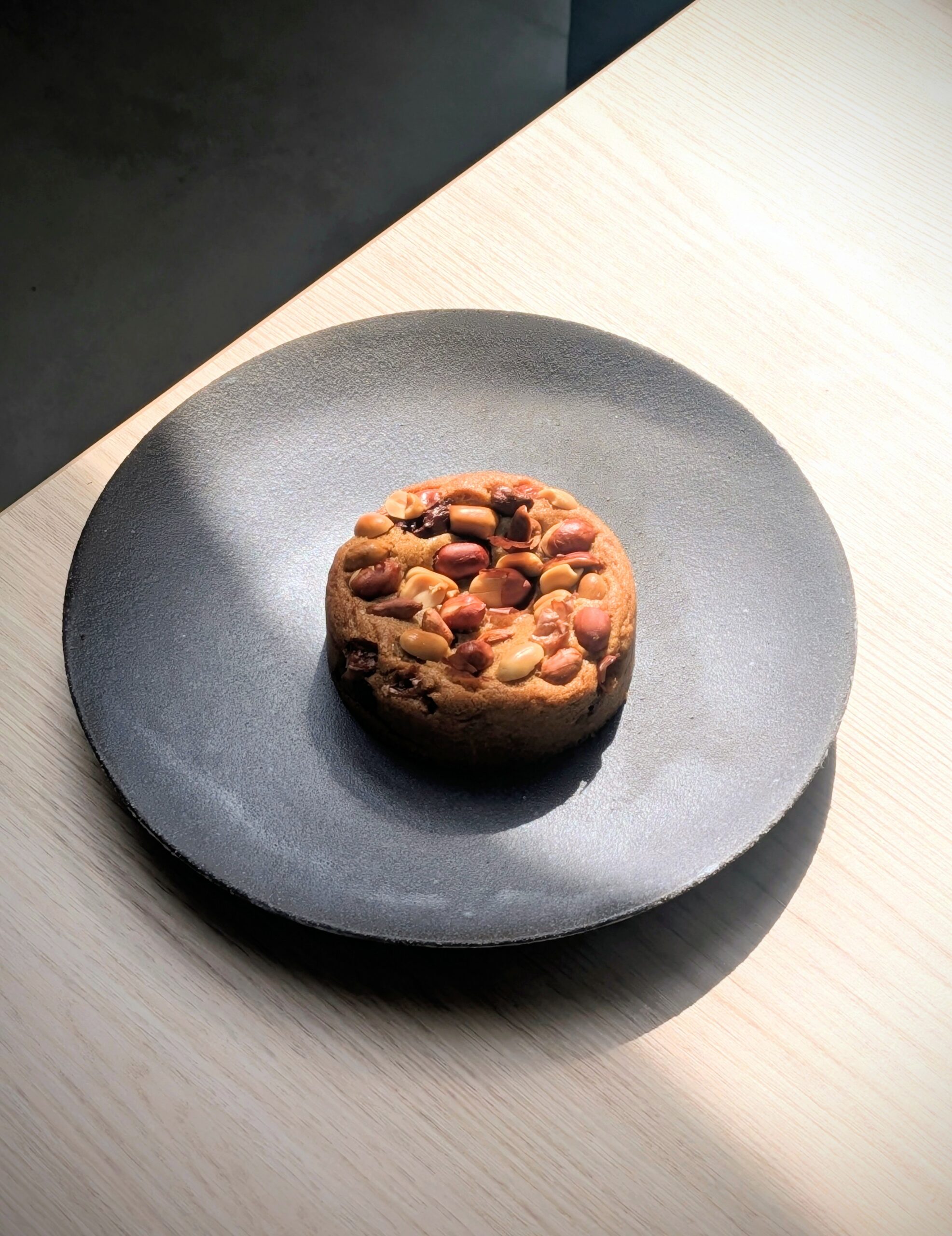 cookie cacahuète chocolat saison pâtisserie annecy savoie
