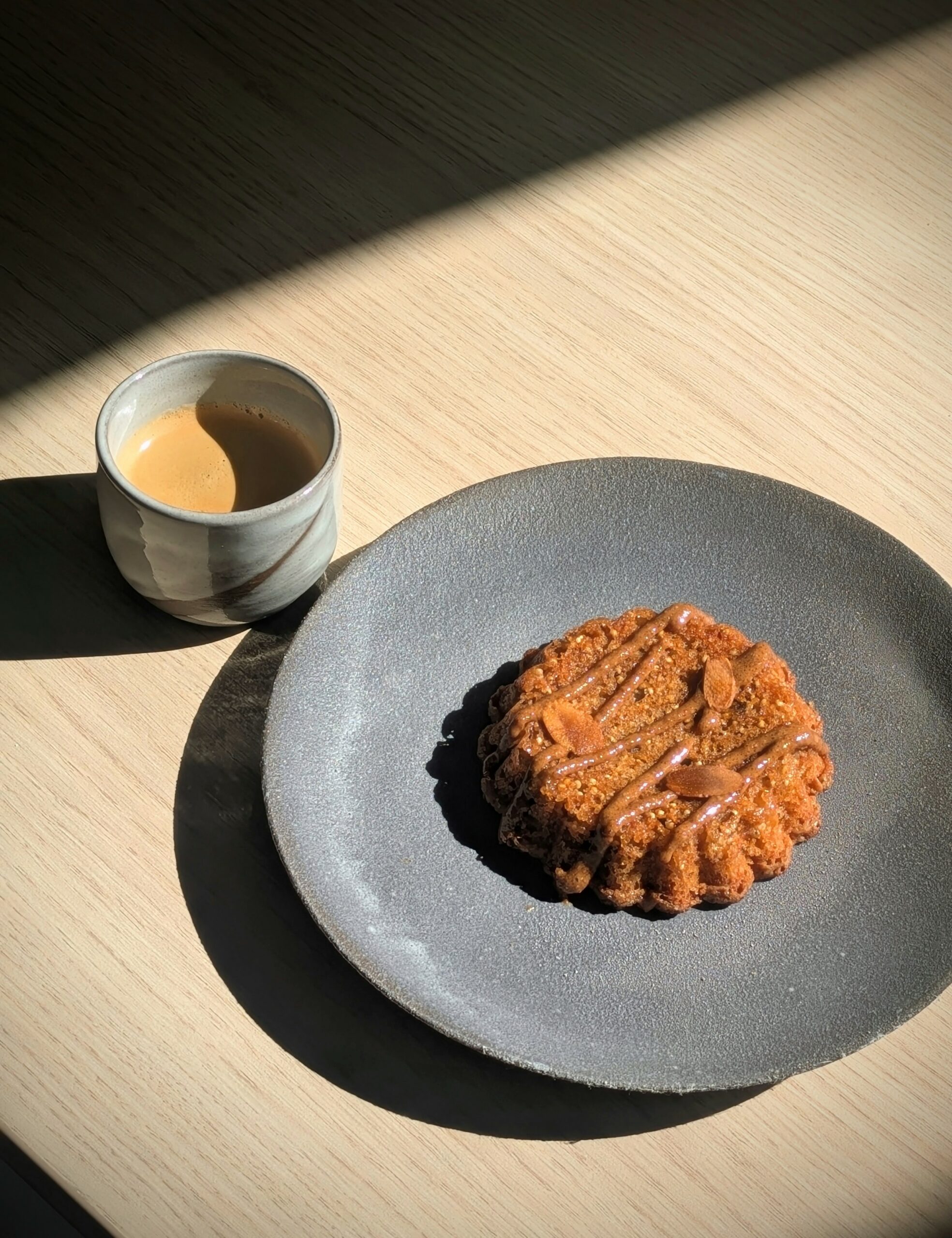 gateau nantais café amandes savoie annecy saison pâtisserie